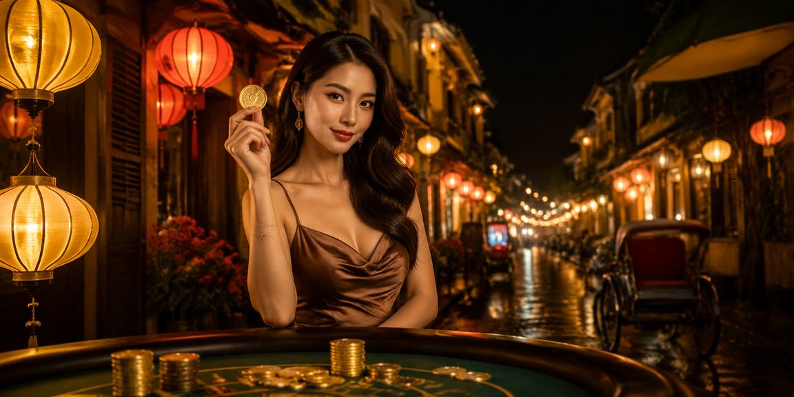Không gian casino và bàn cược sôi động tại Hà Nội